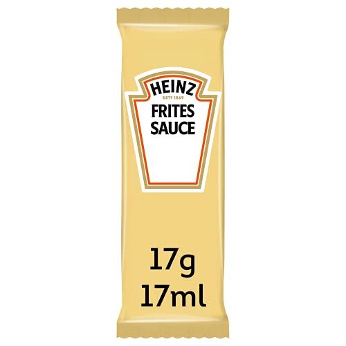 Heinz Frites Sauce, Portionsbeutel, 100er Pack (100 x 17 ml) von Heinz
