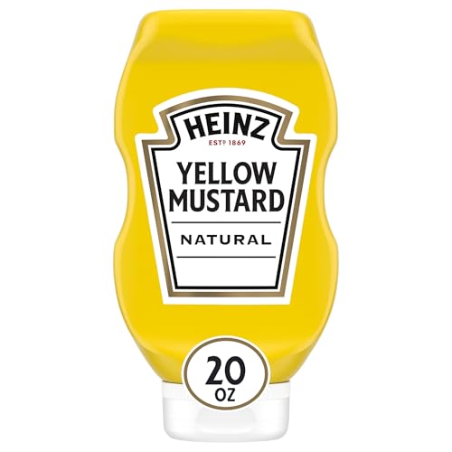 Heinz Gelber Senf, 566 g, 1 Flasche von HEINZ
