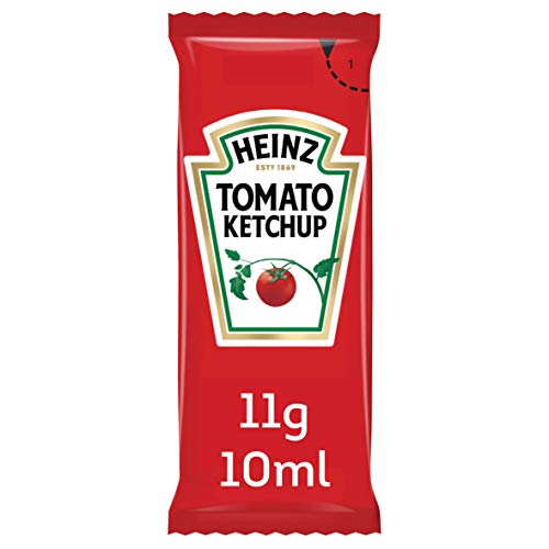 Heinz Ketchup Kapseln, 200 x 11 g, 10 ml Beutel (2,2 kg) von Heinz