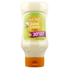 Heinz Light Salad Cream Squeezy 460g von HEINZ