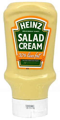 Heinz Salad Cream 30% Less Fat Squeezy - Salatcreme, 30% fettreduziert von HEINZ