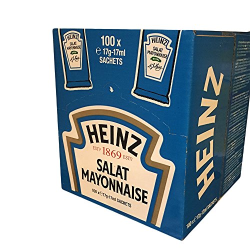 Heinz Salat Mayonnaise Portionsbeutel 100 x 17 ml von Heinz