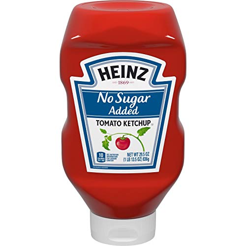 Heinz Tomatenketchup ohne Zuckerzusatz, 840 ml Flasche von Heinz