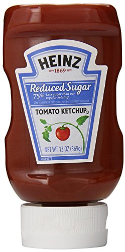 Heinz Tomato Ketchup, Reduced Sugar, 13 Ounce (Pack of 6) von Aduoke