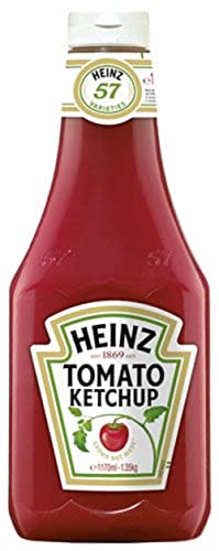 Heinz Tomato Ketchup Classic – Tomatenketchup in Squeezeflasche – 3 x 1170 ml von HEINZ