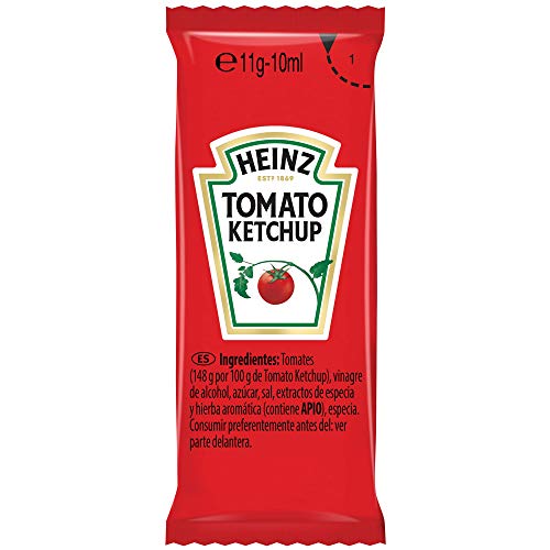 Heinz Tomato Ketchup Sachets - Pack Size = 200x von HEINZ