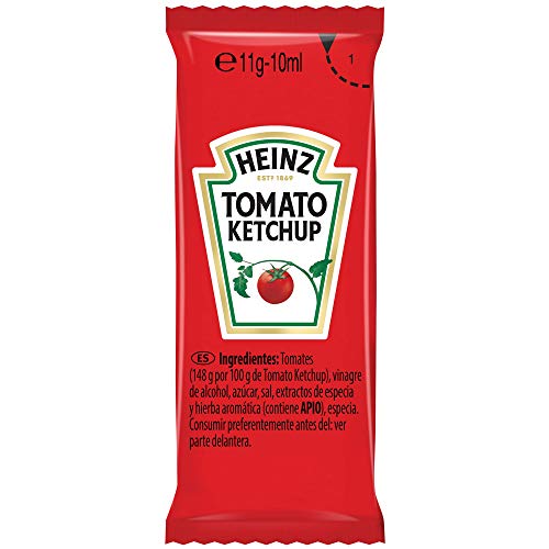 Heinz Tomato Ketchup Sachets - Pack Size = 200x von HEINZ