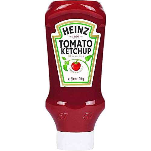HEINZ Tomato Ketchup Sauce Top Down Squeezy, 910.0 g / 800ml / 910g von HEINZ