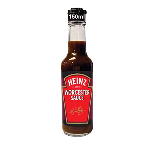 Heinz Worcester Sauce – Asiatische Sauce in der Glasflasche – 12 x 150 ml von Heinz