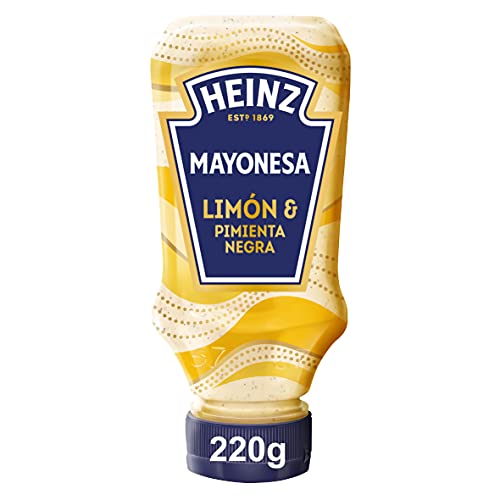 Heinz - Zitronen-Pfeffer-Mayonnaise - Das Dressing, das Sie in Ihrem Leben brauchen - 240 g von HEINZ