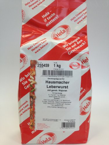 HELA 1kg Hausmacher Leberwurst mit gereb. Majoran von HELA