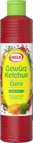 Hela Curry Gewürz Ketchup delikat (1 x 800 ml) | 800 ml (1er Pack) von HELA