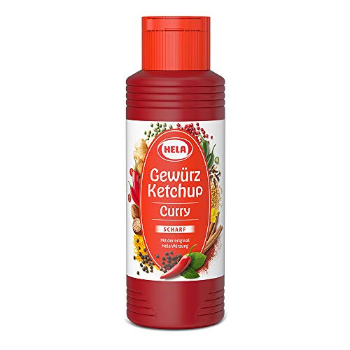 Hela Gewürz Ketchup Curry leicht scharf (12 x 300 ml) von HELA