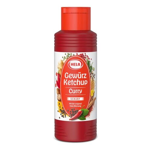 Hela Gewürz Ketchup Curry leicht scharf (12 x 300 ml) von HELA