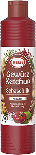Hela Gewürz Ketchup Schaschlik pikant 800ml von HELA