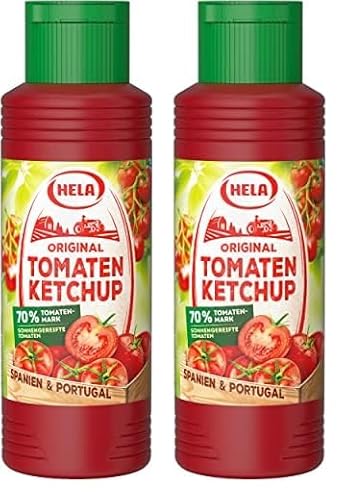 Hela Original Tomaten Ketchup 300 ml (Packung mit 2) von HELA