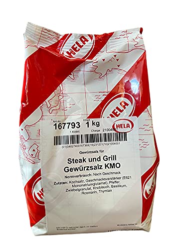 Hela Steak und Grill Gewürzsalz KMO - Grillgewürz 1 kg Beutel Top Hela Steak und Grill Gewürzsalz KMO - Grillgewürz 1 kg Beutel Top von HELA
