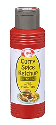 New Hela Deutsche Saucen Curry Ketchup BBQ Currywurst Garlic Burger hot (Curry Ketchup (extra heiß), Shashlik Ketchup) 2 x 300 ml von HELA