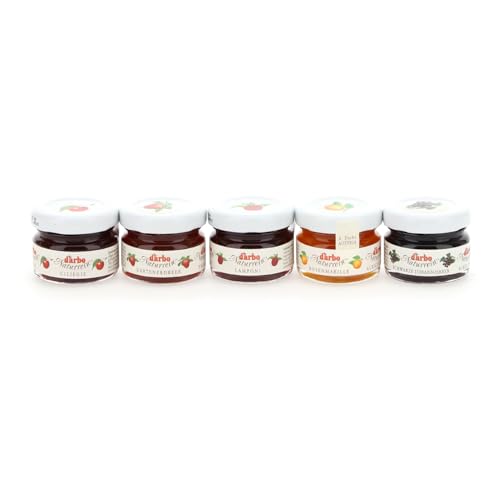 Darbo Konfitüren, Marmeladen, sortiert 4 Früchte, 60 Gläser x 28 gramm von Darbo