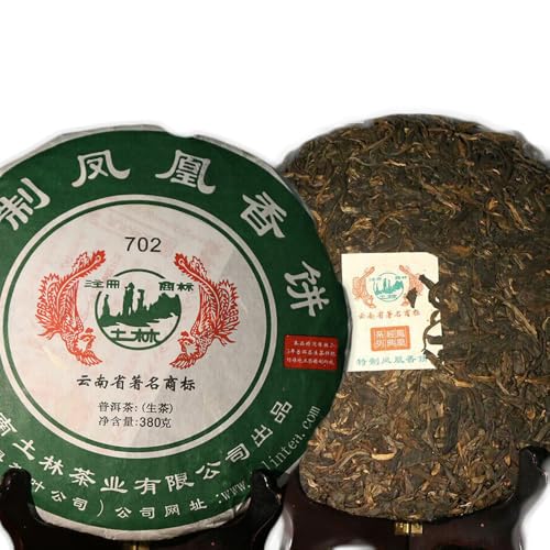 702 Puer Tee 380g TuLin Phoenix Alte Pu Erh Tee von HELLOYOUNG