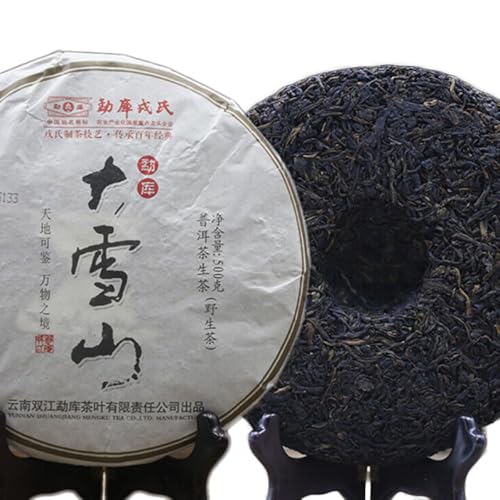 "Big Snow Mountain" Roher Puer-Kuchen Klassischer Mengku Rongshi Gealterter Puerh-Tee 500g von HELLOYOUNG