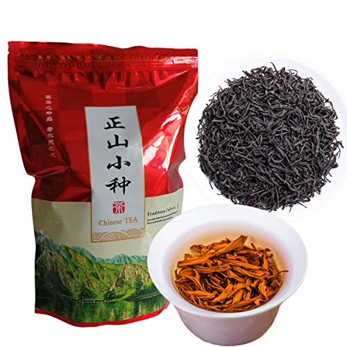 Chinesische Bio Top Lapsang Souchong Tee 250g (0,55lb) ohne Rauch Wuyi Roter Tee Warmer Magen Schwarzer Tee senkt den Blutdruck Grüne Nahrung von HELLOYOUNG