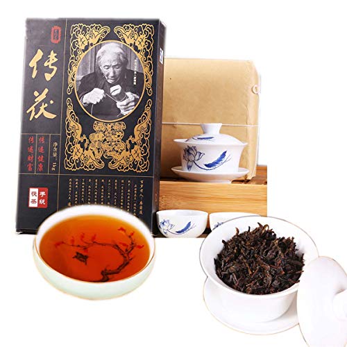 Chinesischer Pu'er Tee 1000g （2.2LB） Reifer Puer Tee Schwarzer Tee Handgebauter Ziegeltee Gekochter Tee Alte Bäume Pu Erh Tee Gesundheitswesen Pu er Tee von HELLOYOUNG