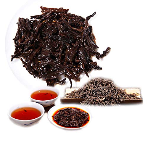 Chinesischer Pu'er Tee 500g （1.1LB） Reifer Puer Tee Schwarzer Tee Gekochter Tee Alte Bäume Pu Erh Tee Gesundheitswesen Pu er Tee von HELLOYOUNG
