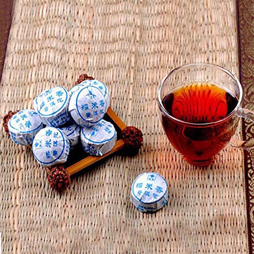 Chinesischer reifer puer Tee Chinesischer Yunnan MINI Puerh Tee 100g (0.22LB) Schwarzer Tee Grünes Essen Pu'er Tee Chinesischer Tee Pu er Tee Reifer Tee Pu-erh Tee Pu erh Tee gekochter Tee Roter Tee von HELLOYOUNG