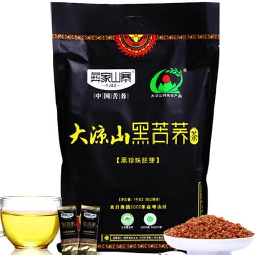 HELLOYOUNG 1000g chinesischer Bio-Kräutertee aus Daliangshan-Schwarztatar-Buchweizen Grünes Lebensmittel mit natürlichen Zutaten Stärkt die Milz und unterstützt die Verdauung von HELLOYOUNG