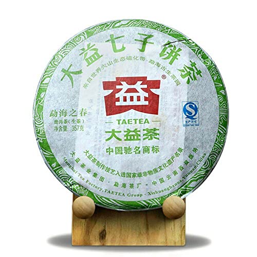 HELLOYOUNG 357g chinesischer Bio-Pu'er-Tee mit ausgeprägtem gereiftem Aroma Grünes Lebensmittel ohne Zusatzstoffe mit vollem Körper von HELLOYOUNG