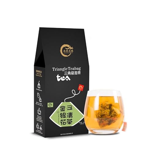 HELLOYOUNG 50g chinesischer Bio-Kräutertee Grünes Lebensmittel ohne Zusatzstoffe mit vollem Geschmack einfach aufzubewahren und aufzubrühen (Jasmin-Grüntee) von HELLOYOUNG