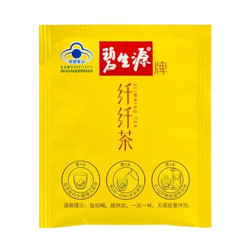 HELLOYOUNG 60pcs chinesischer Bio-Genmaicha-Kräutertee Grünes Lebensmittel mit reichhaltigem und ausgeprägtem Geschmack Praktische Teebeutel einfach aufzubrühen von HELLOYOUNG