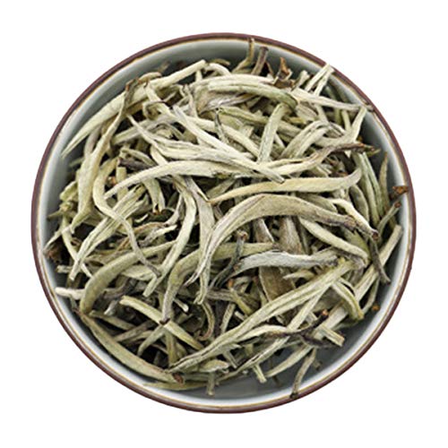 HELLOYOUNG Chinesischer Bio-Frühlings-Kräutertee Baihao Yinzhen mit Originalblättern Traditionell von Hand geröstet intensiver Geschmack und süßer Nachgeschmack (500g) von HELLOYOUNG