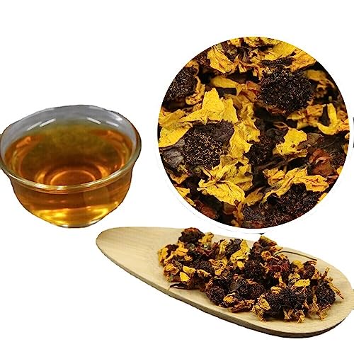 HELLOYOUNG Chinesischer Bio-Kräutertee Kunlun Ju-Blüten nach altem Rezept Grünes Lebensmittel das seinen natürlichen Geschmack und sein Aroma bewahrt Der Geschmack ist leicht süß (500g) von HELLOYOUNG