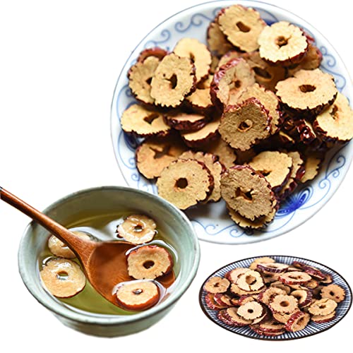 HELLOYOUNG Chinesischer Bio-Kräutertee aus getrockneten Jujuben Grünes Lebensmittel mit hohem Nährstoffgehalt Intensiver Geschmack und süßer Nachgeschmack (50g) von HELLOYOUNG