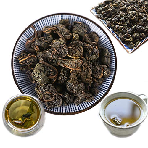 HELLOYOUNG Chinesischer Bio-Kräutertee mit Maulbeerblättern loser Tee Altes traditionelles Rezept grünes Lebensmittel mit frischem und zartem Aroma (100g) von HELLOYOUNG