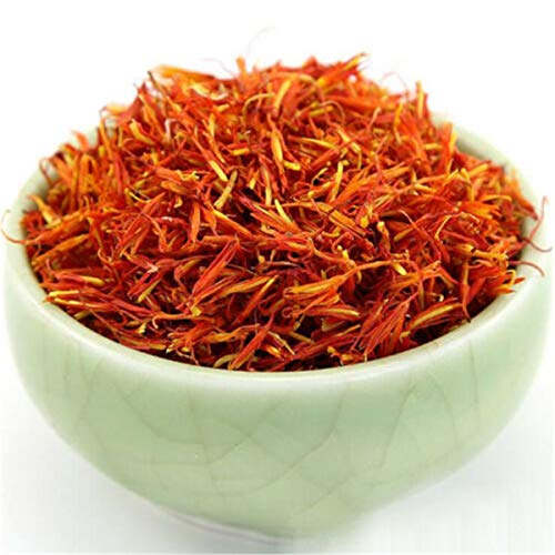 HELLOYOUNG Natürlicher chinesischer Safran-Kräutertee Altes traditionelles Rezept bietet einen natürlichen und reichhaltigen Nährstoffgehalt (30g) von HELLOYOUNG