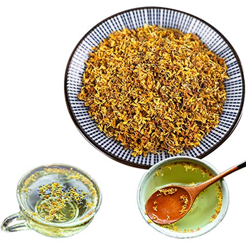 HELLOYOUNG Original natürlicher chinesischer Osmanthus-Kräutertee aus biologischem Anbau Grünes Lebensmittel mit einem tiefen und lang anhaltenden Duft (500g) von HELLOYOUNG