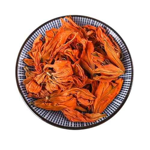HELLOYOUNG Original natürlicher loser Lilienblüten-Kräutertee Grünes Lebensmittel ohne Zusatzstoffe mit vollem und weichem Geschmack (500g) von HELLOYOUNG