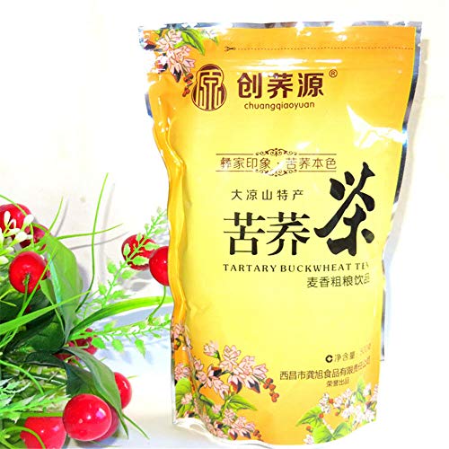 Premium Schwarzer Buchweizentee Schwarzer tatarischer Buchweizen Voller chinesischer Tee 500g von HELLOYOUNG