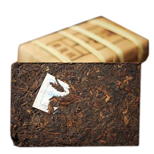 Reifer Puer Pu'er Shu Tee Lao Man E Pu-erh Pu-erh Tee Brick 2018 500g von HELLOYOUNG