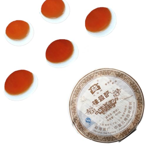 Reifer Shu Puer Pu Er Tee WEI ZUI YAN * 400g Menghai Dayi Gealterter Pu-erh von HELLOYOUNG