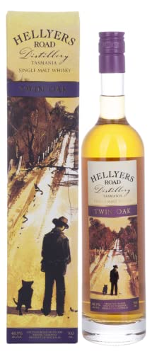 Hellyers Road TWIN OAK Tasmania Single Malt Whisky 48,9% Vol. 0,7l in Geschenkbox von Hellyers Road
