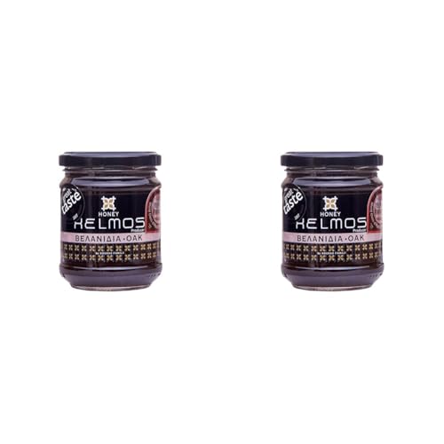 Helmos Griechischer Eichenhonig 250 g (Packung mit 2) von Helmos