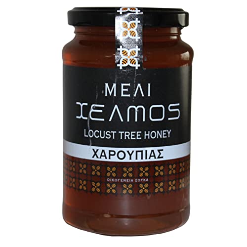 Helmos Griechischer Johannisbrot Honig, 480 g von HELMOS