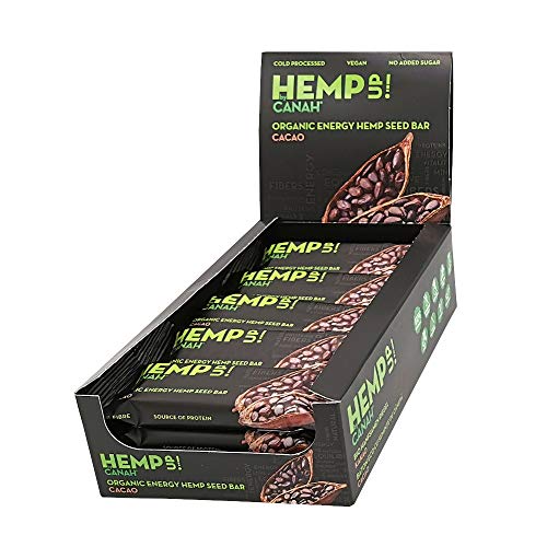 Hemp Up by Canah Kakao Bio Energie Hanfriegel - Getrocknete Früchte Milch- freien Hanf Proteinriegel - vegane Snacks zur Stärkung der Energie - Gesundes Lifestyle Packung von 15x48 Gramm Hemp Up by Canah Kakao Bio Energie Hanfriegel - Getrocknete Früchte Milch- freien Hanf Proteinriegel - vegane Snacks zur Stärkung der Energie - Gesundes Lifestyle Packung von 15x48 Gramm von HEMP UP!