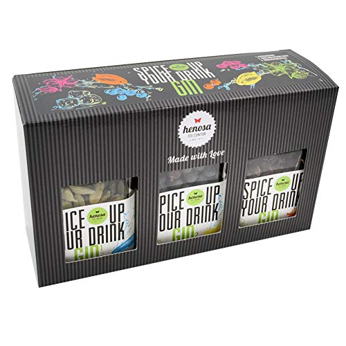 Bio Drink Set Gin im Korkenglas - Spice up your Drink Bio Drink Set Gin im Korkenglas - Spice up your Drink von Henosa