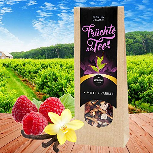 Bio Früchtetee Himbeere / Vanille von Henosa