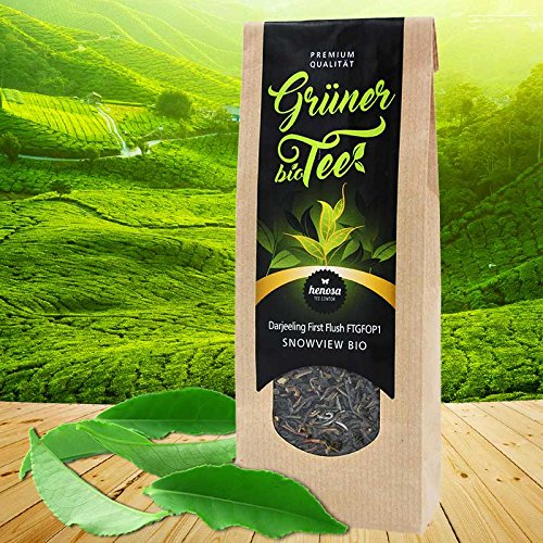 Grüner Tee Darjeeling Grün FTGFOP 1 Snowview Bio von Henosa